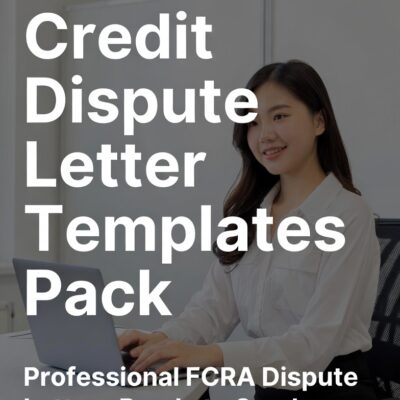 CREDIT DISPUTE TEMPLATES PACK